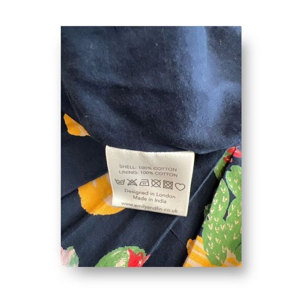 Emilyandfin Catcus Print Dress Size Medium - Picture 5 of 6
